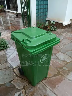 120ltrs Plastic Trash Can Garbage Container Waste/Dust Bin