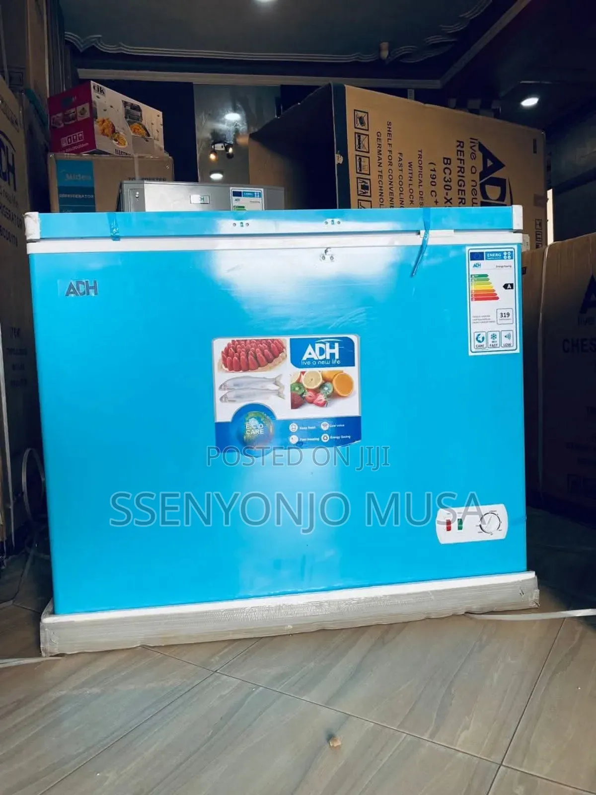 Adh 250l Chest Freezer | Large Capacity Storage.