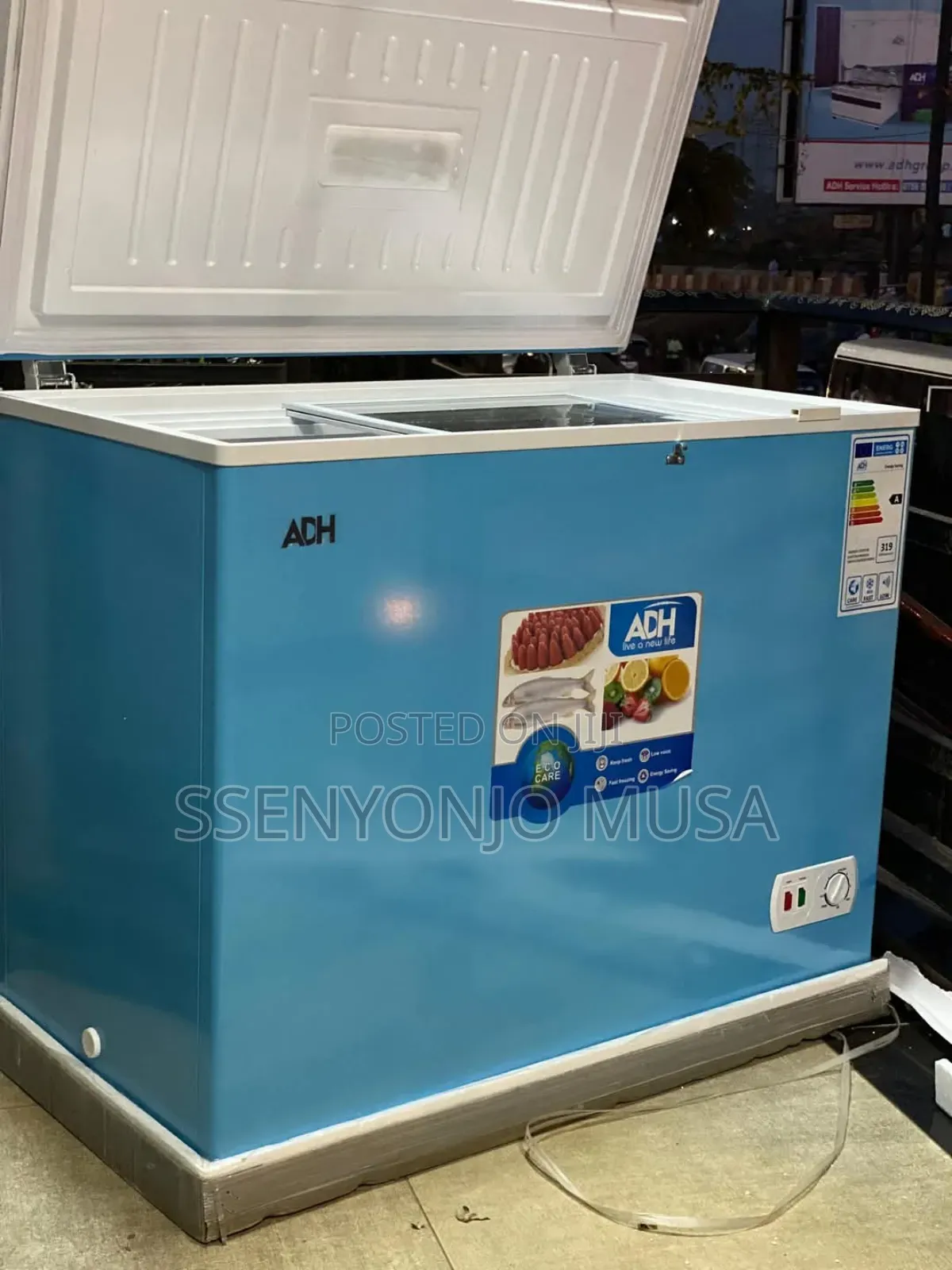 Adh 250l Chest Freezer | Large Capacity Storage.