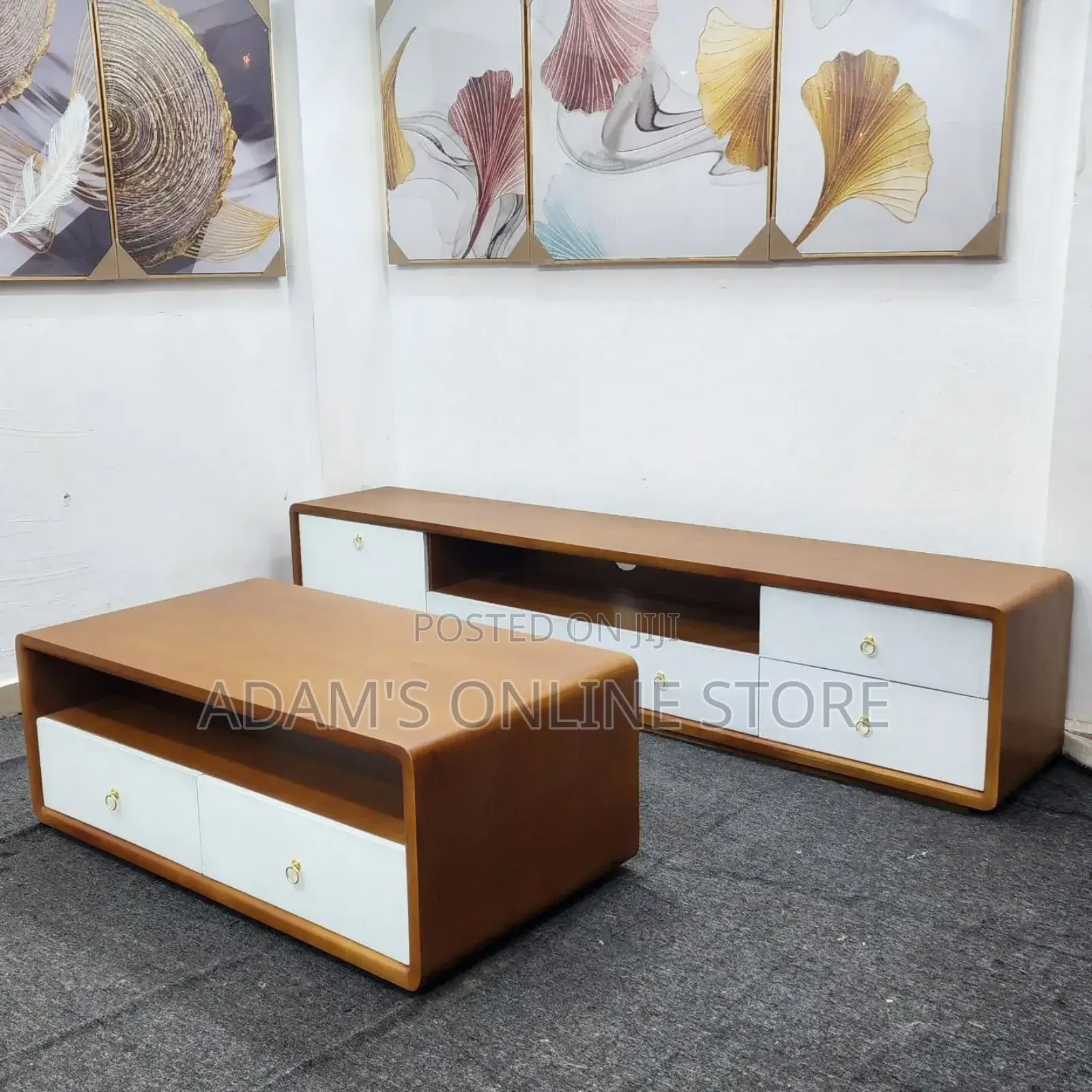 Certer Table and Tv Stand Unit Combination Full Set