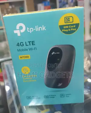 Tplink Mobile Wi-Fi M7200 Simcard Plug and Play 4GLTE