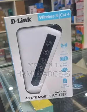 Dlink 4GLTE Mobile Router DWR 930m Simcard