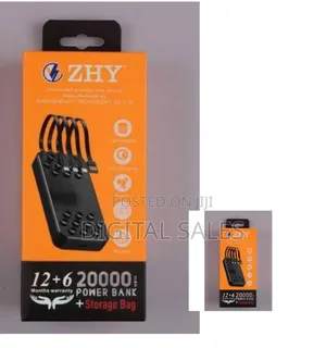 ZHY High Capacity 20000mah Fast