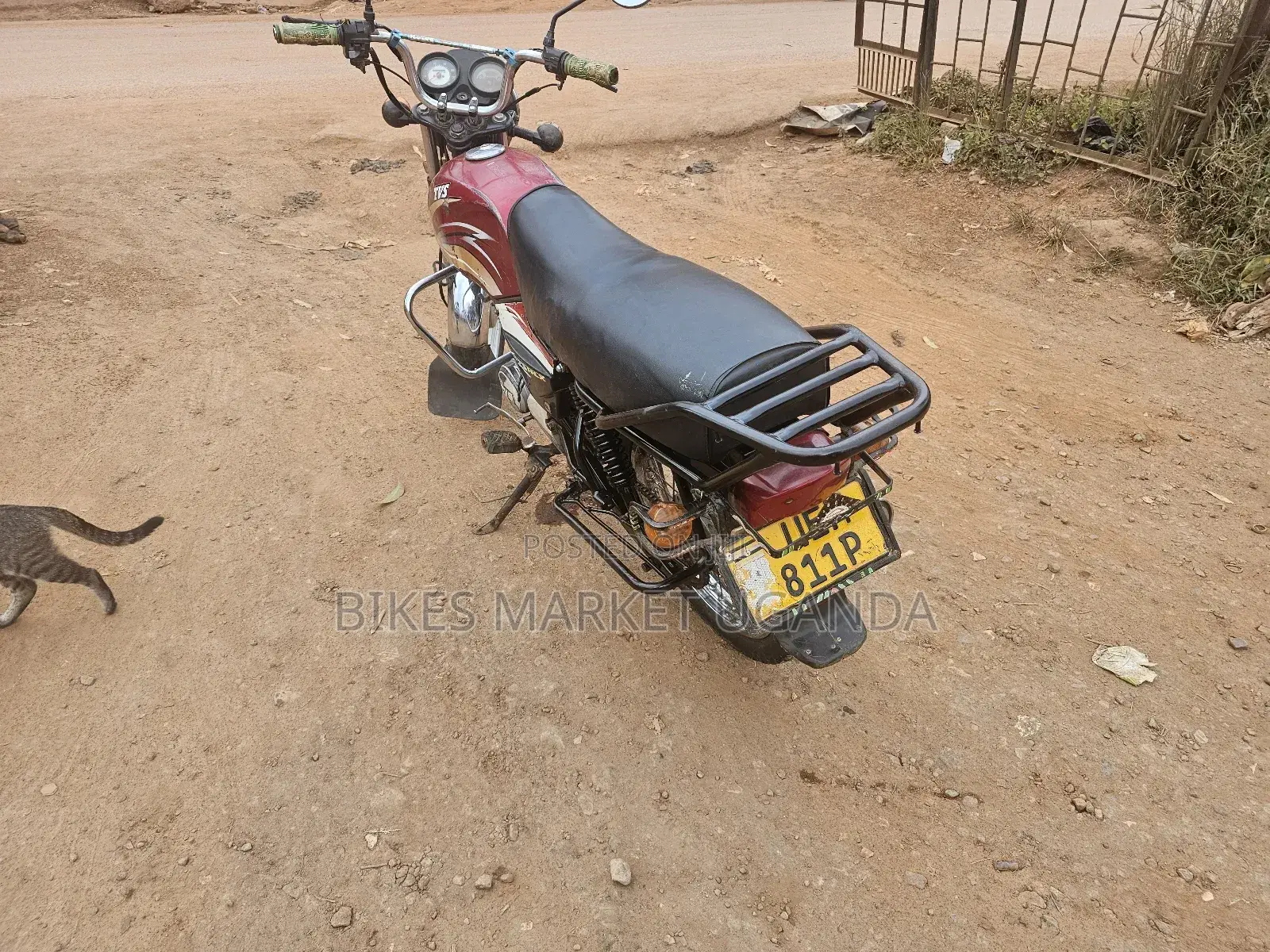 TVS XL 100 2018 Red
