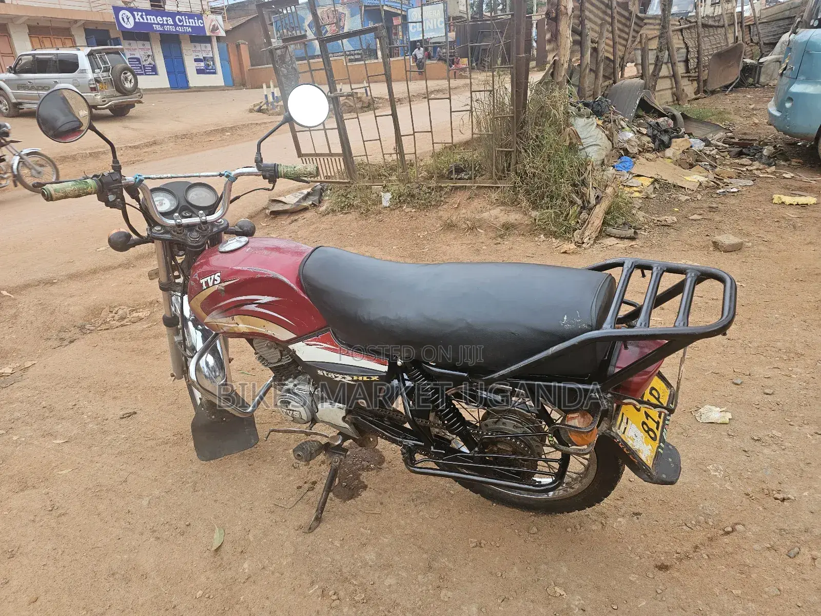 TVS XL 100 2018 Red