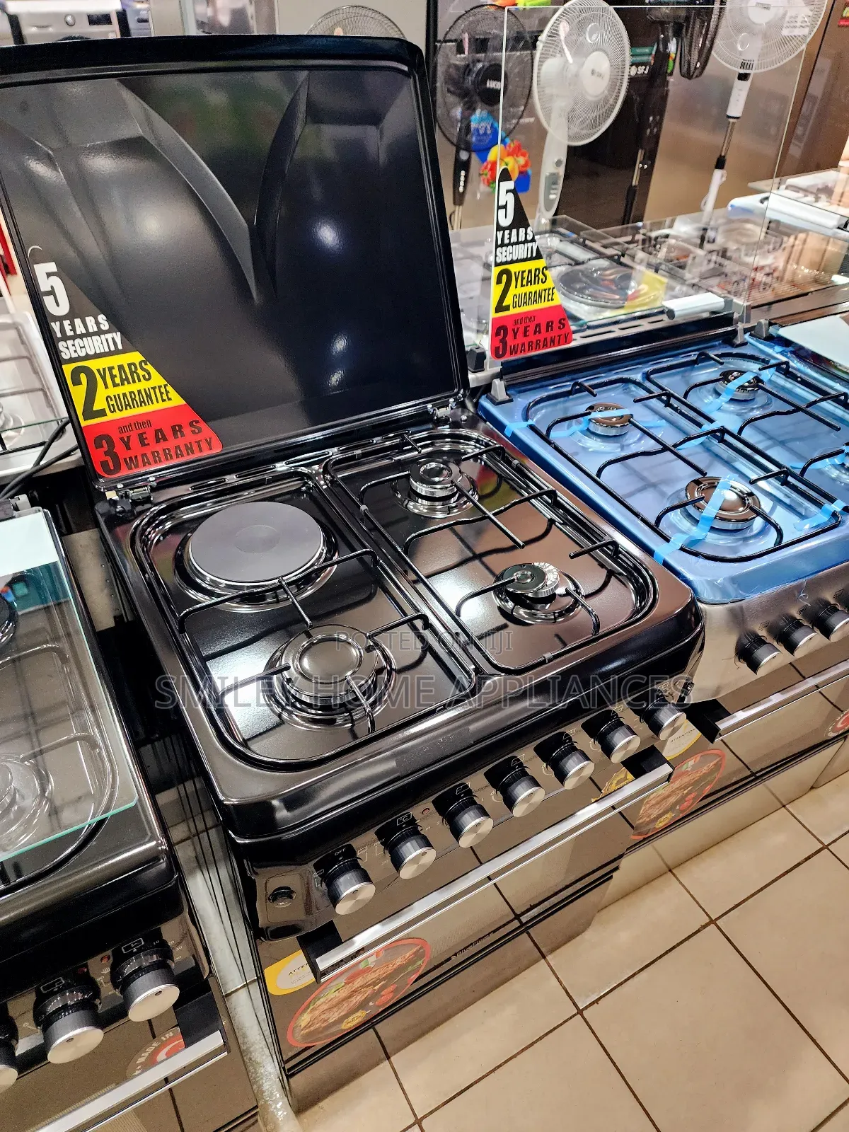 Blueflame Gas Cooker 60cm (2+2) Black