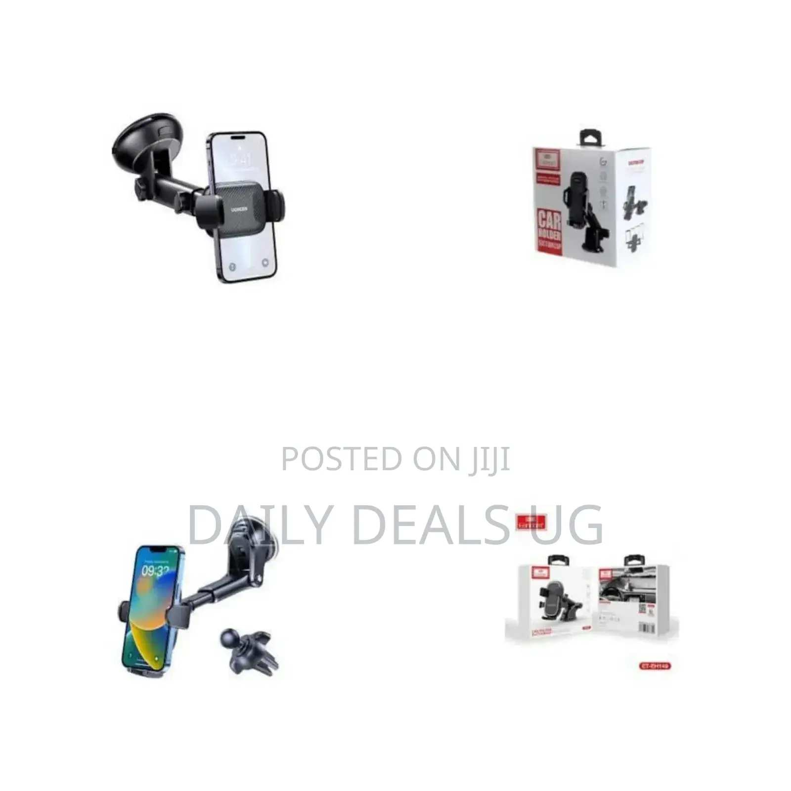 Adjustable Mirror Phone Holder