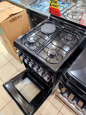 Blueflame NL 60cm by 60cm Gas Cooker Black