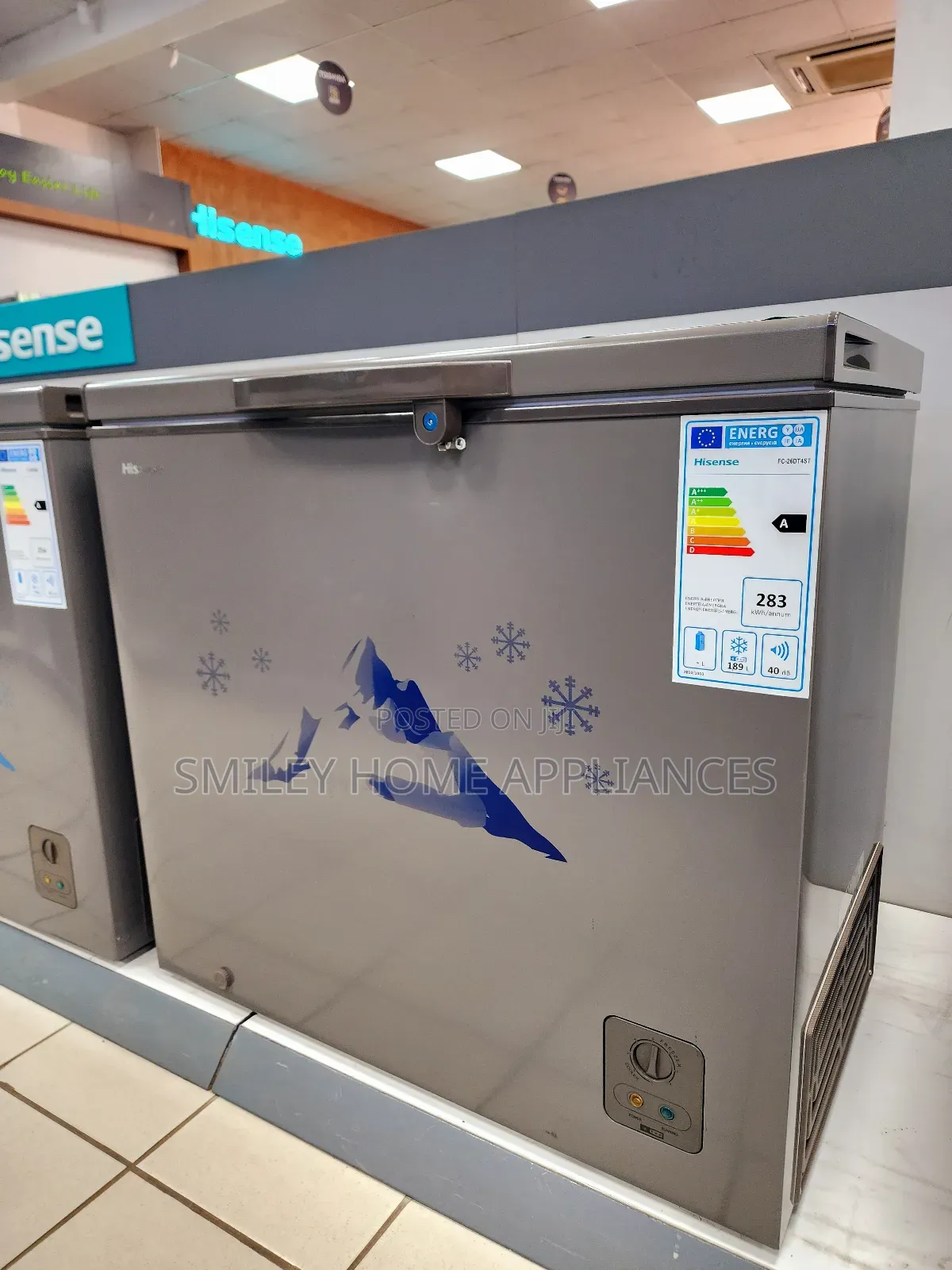 260ltrs Hisense Deep Freezer