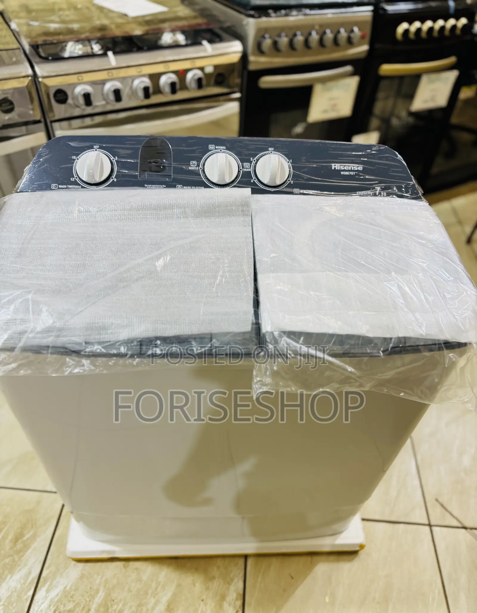 HISENSE 7kg Washing Machine 3YR Warranty