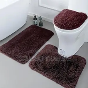 Luxury Home 3 Pieces Soft Bathroom Rug Set