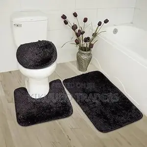 3pcs Non Slip Bathroom Rug Set