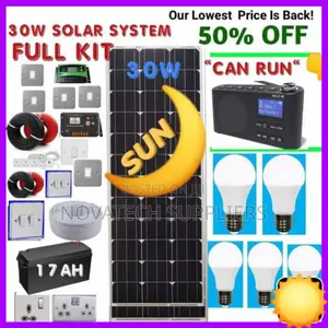 30W Solar Power Full Kit / Nakk Solar