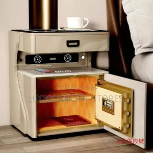 Wireless Charging Safe And Bedside Table