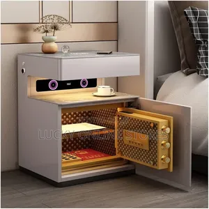 Wireless Charging Safe And Bedside Table