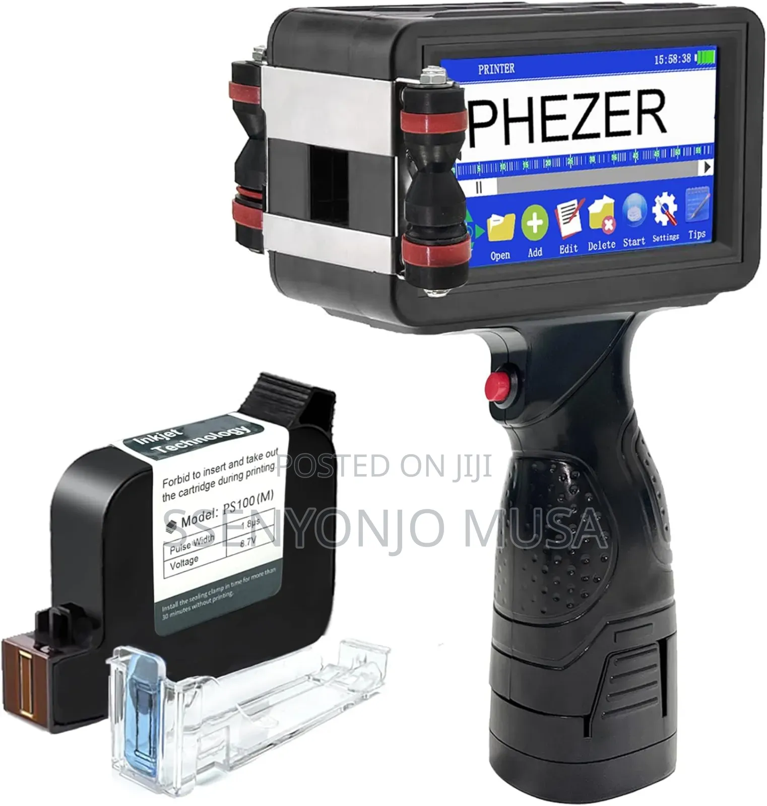 Portable Handheld Printer| Highdefinition Inkjetcode Printer