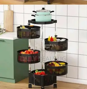 Rotating Kitchen Rack