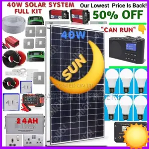 40W Solar Power Full Kit / Nakk Solar
