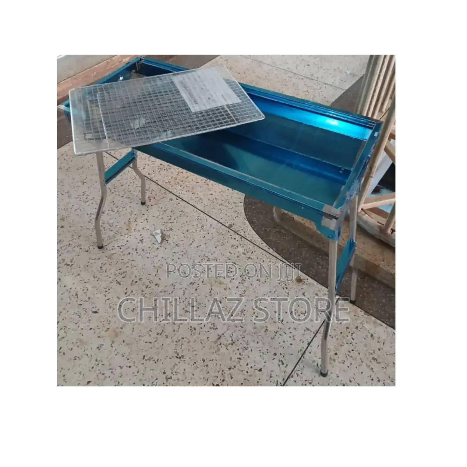 Charcoal Stainless Steel BBQ Grill.
