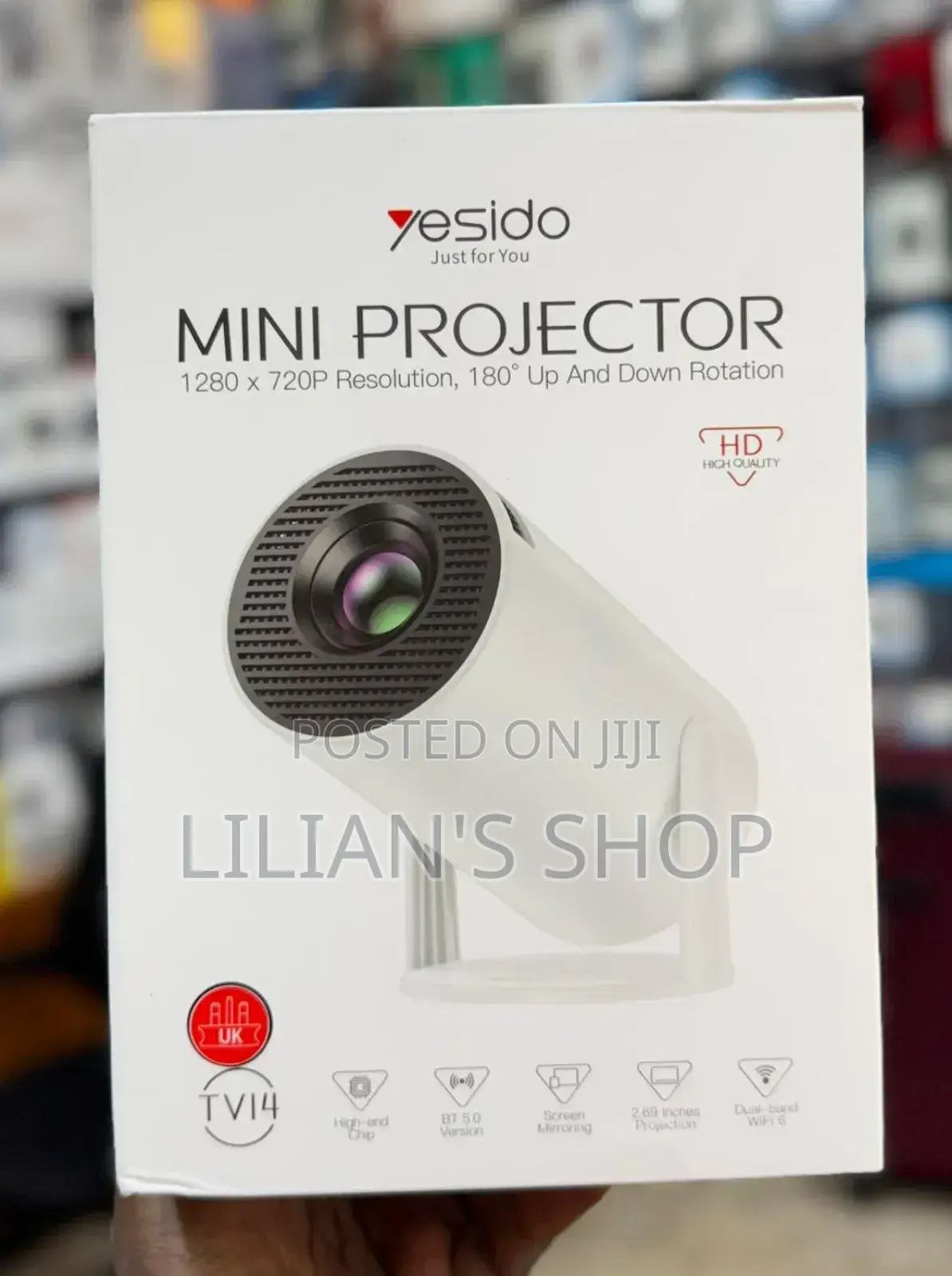 Yesido Mini Projector Tv 14