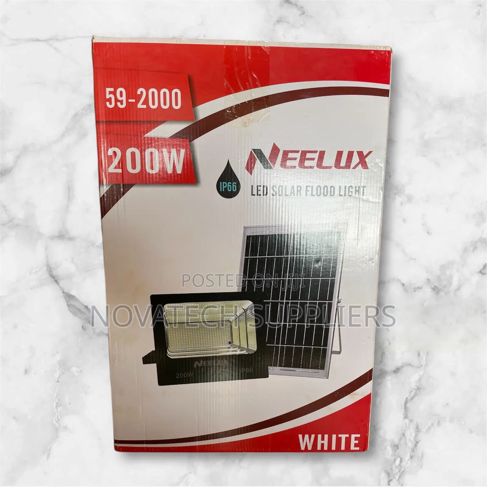 200W Solar Flood Lights/ Inbuilt Lithium Battery