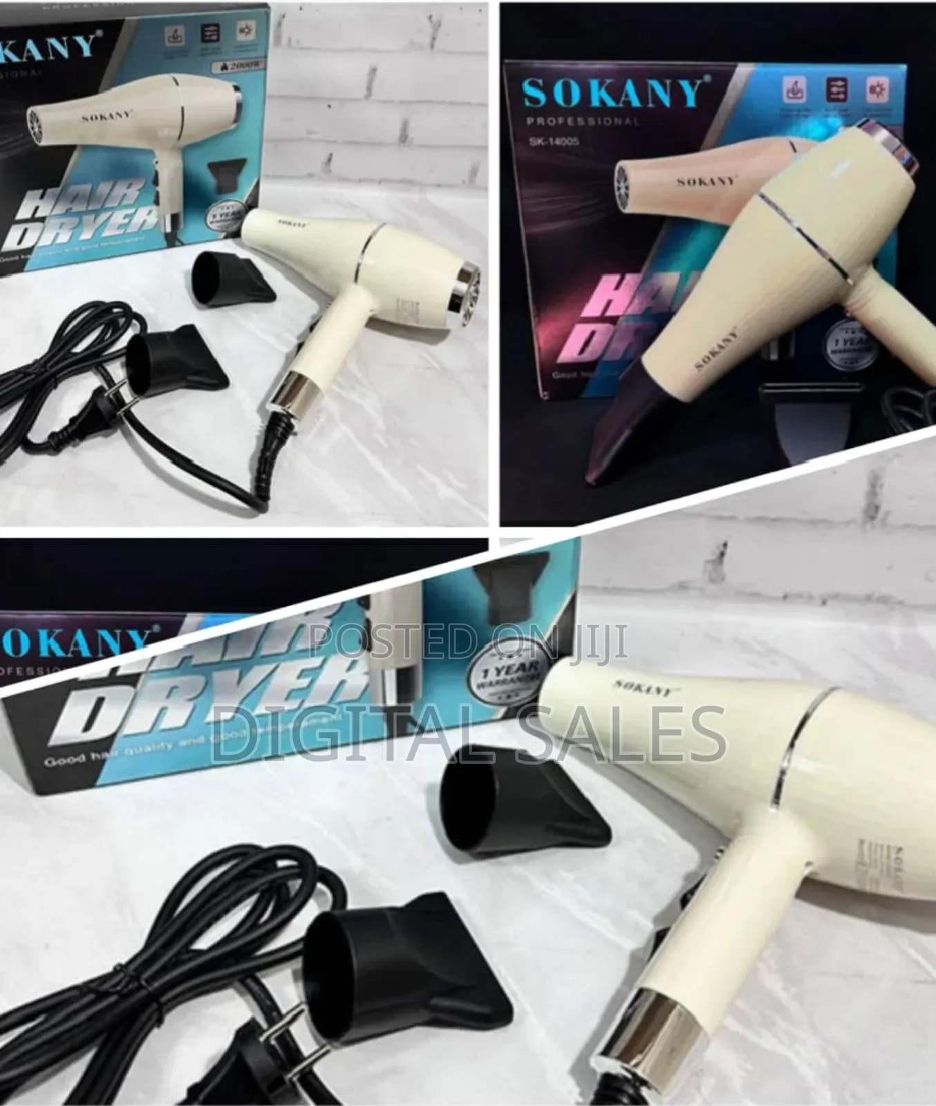 Sokany Professional Hair Dryer