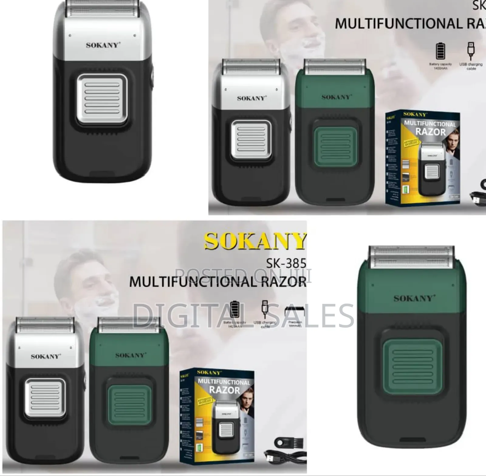 Sokany Sk-385 Multifunctional Razor