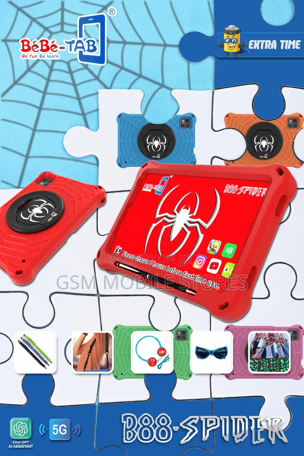New Bebe B88 256 GB Red