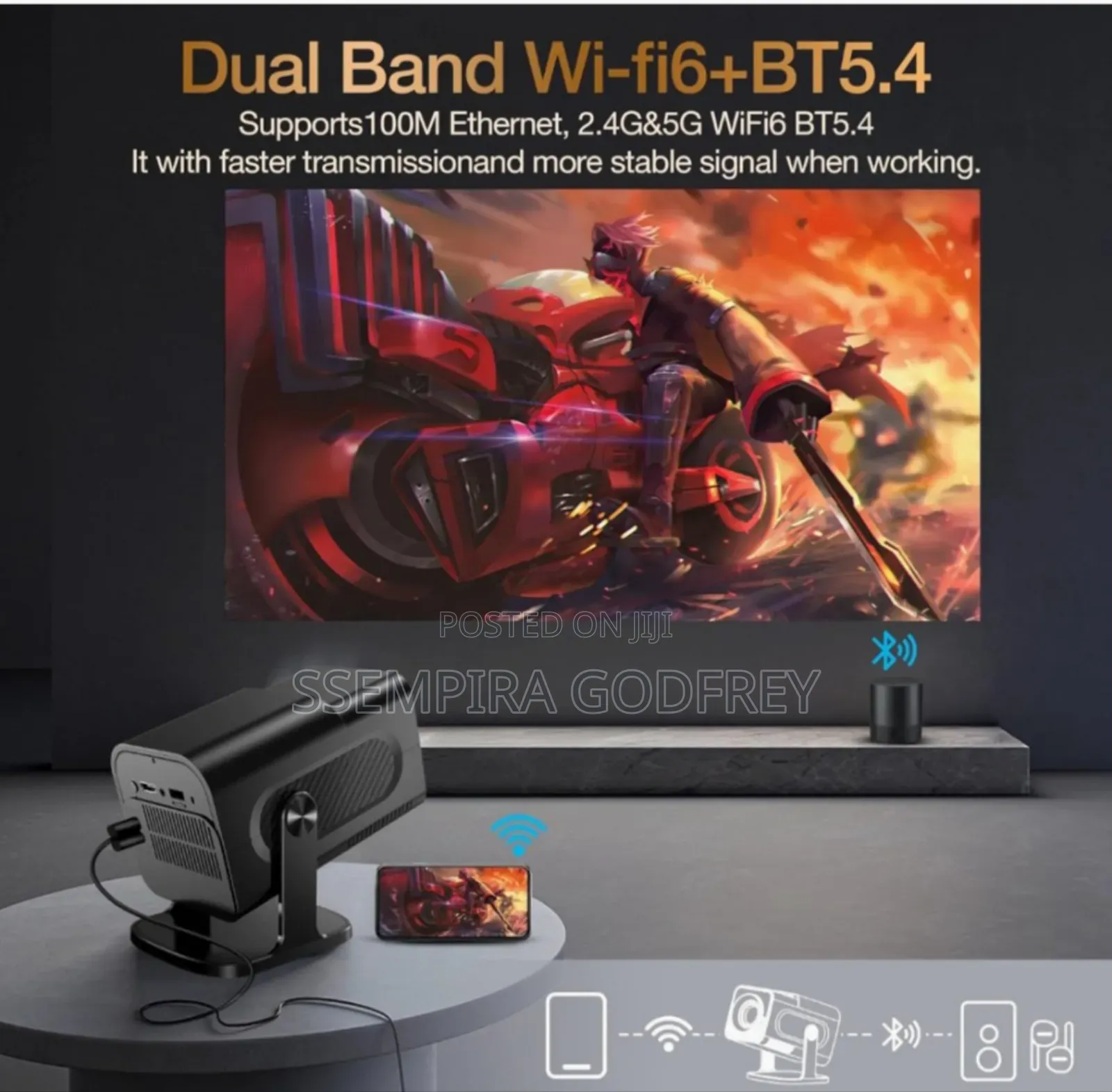 Mini Portable Game Controllers and Projectors