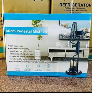 Cooling Made Easy- 40cm Pedestal Mist Fan