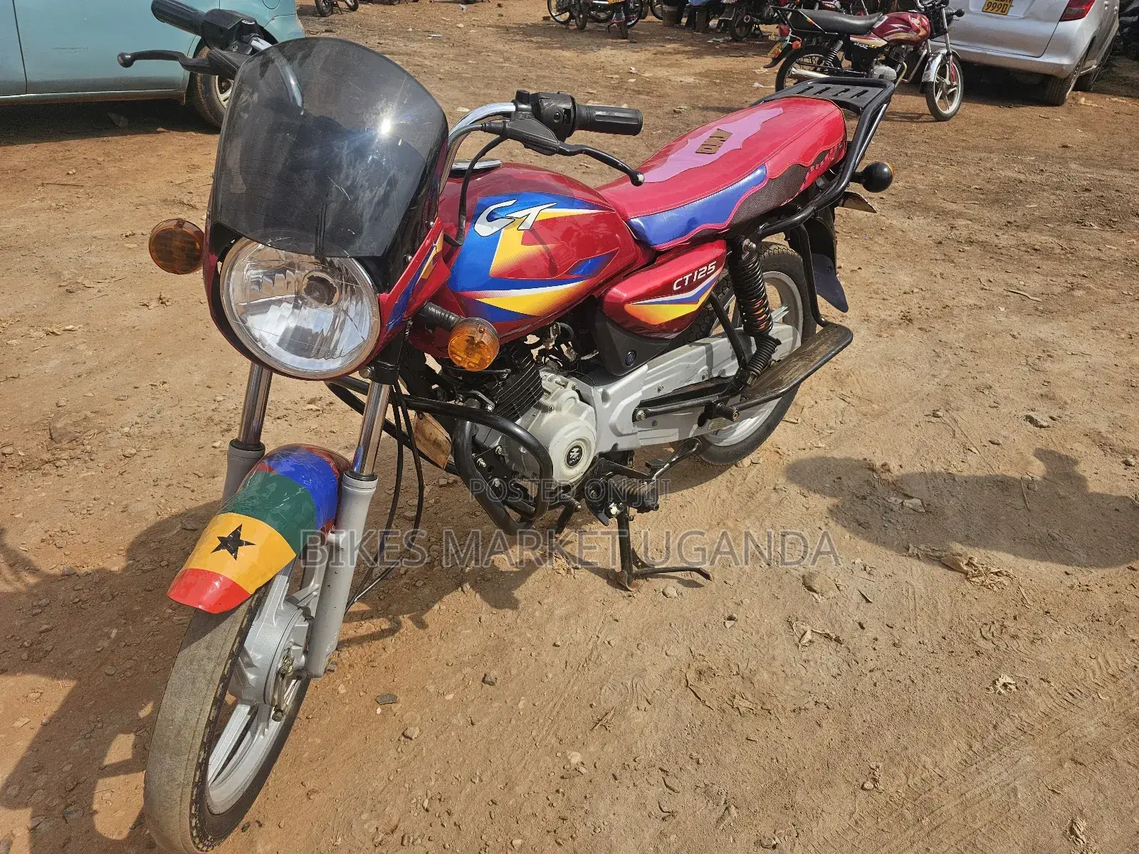 Bajaj CT 110X 2023 Red