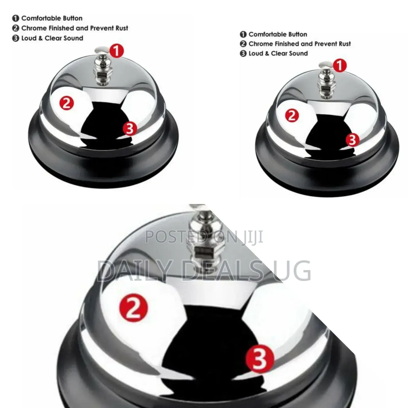 Stainless Office Ring Bell