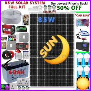 85W Solar Power System Full Kit/ Mema Solar