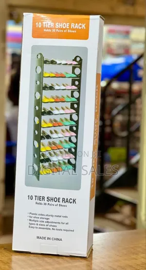 10 Tier Shoe Rack