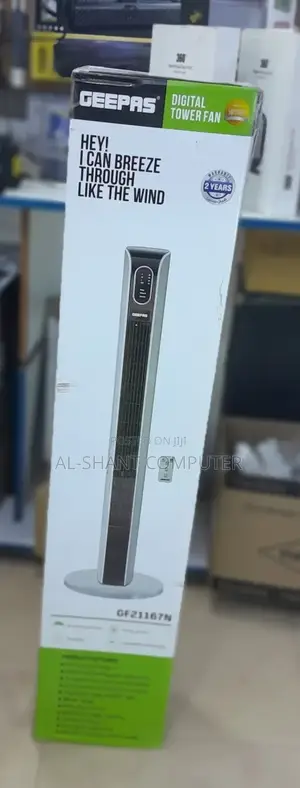 Tower Fan/Geepas Digital Tower Fan