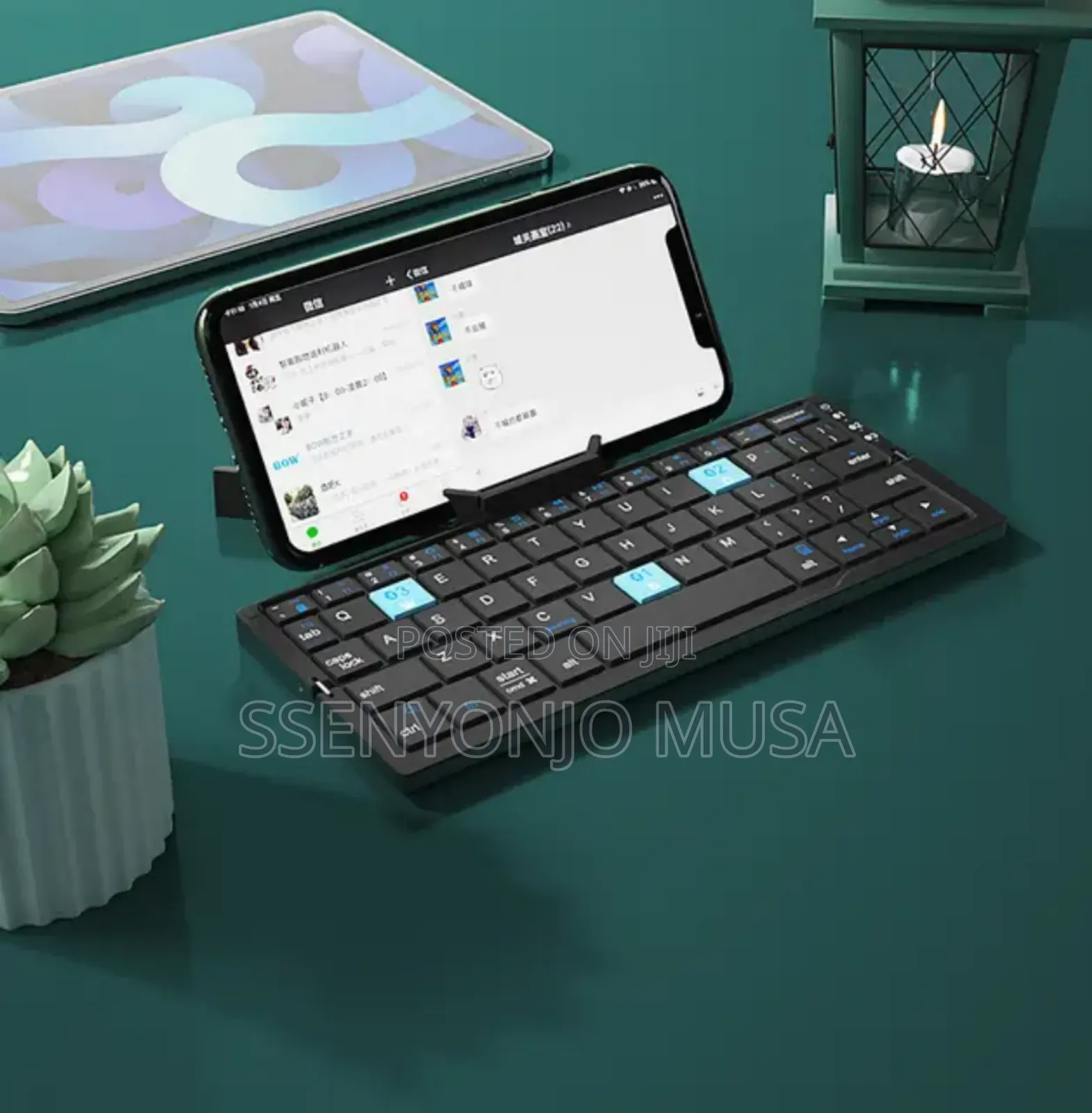 B.O.W Mini Foldable Keyboard | Portable Wireless Keyboard