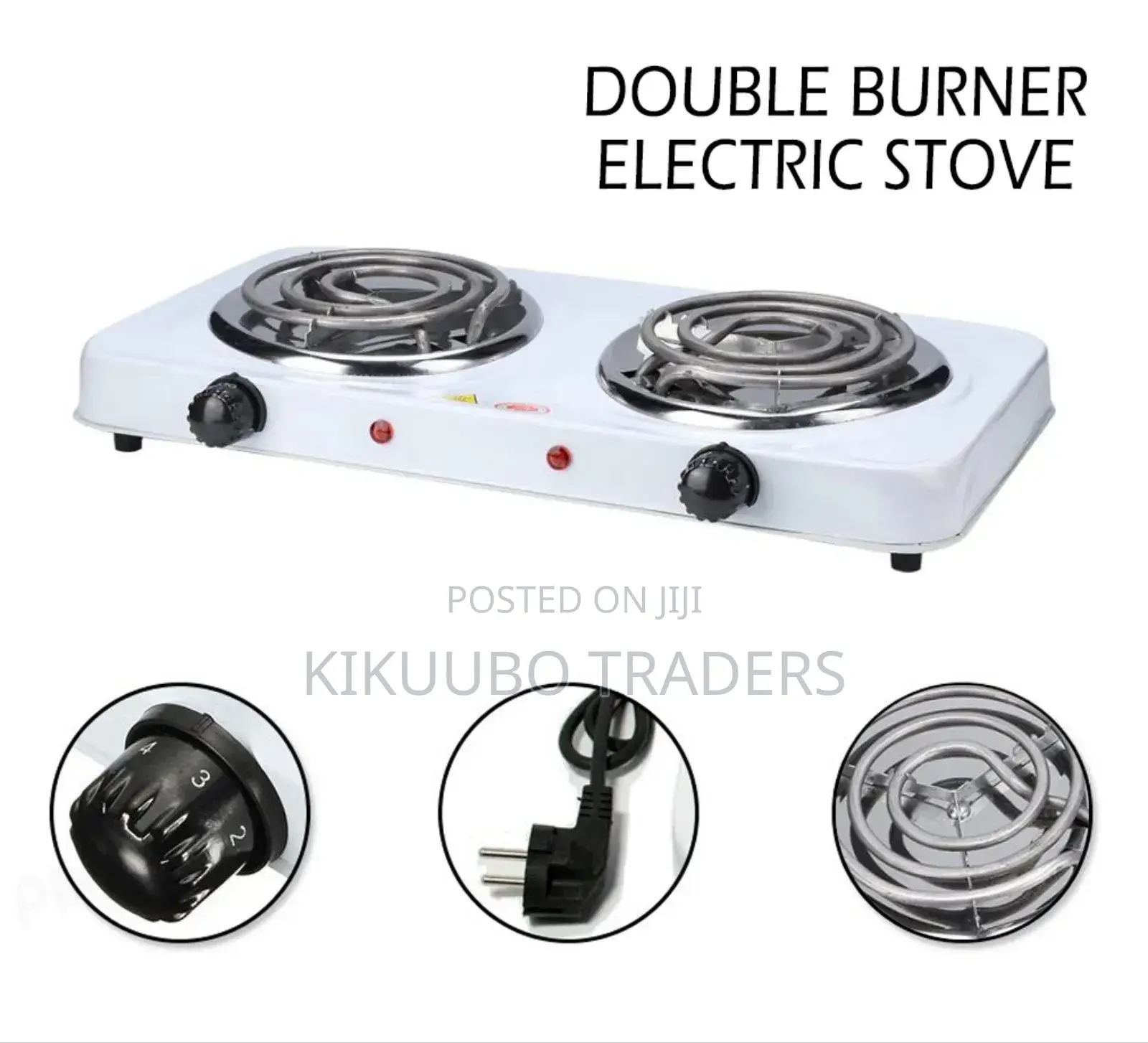 Double Coil Electric Hotplate