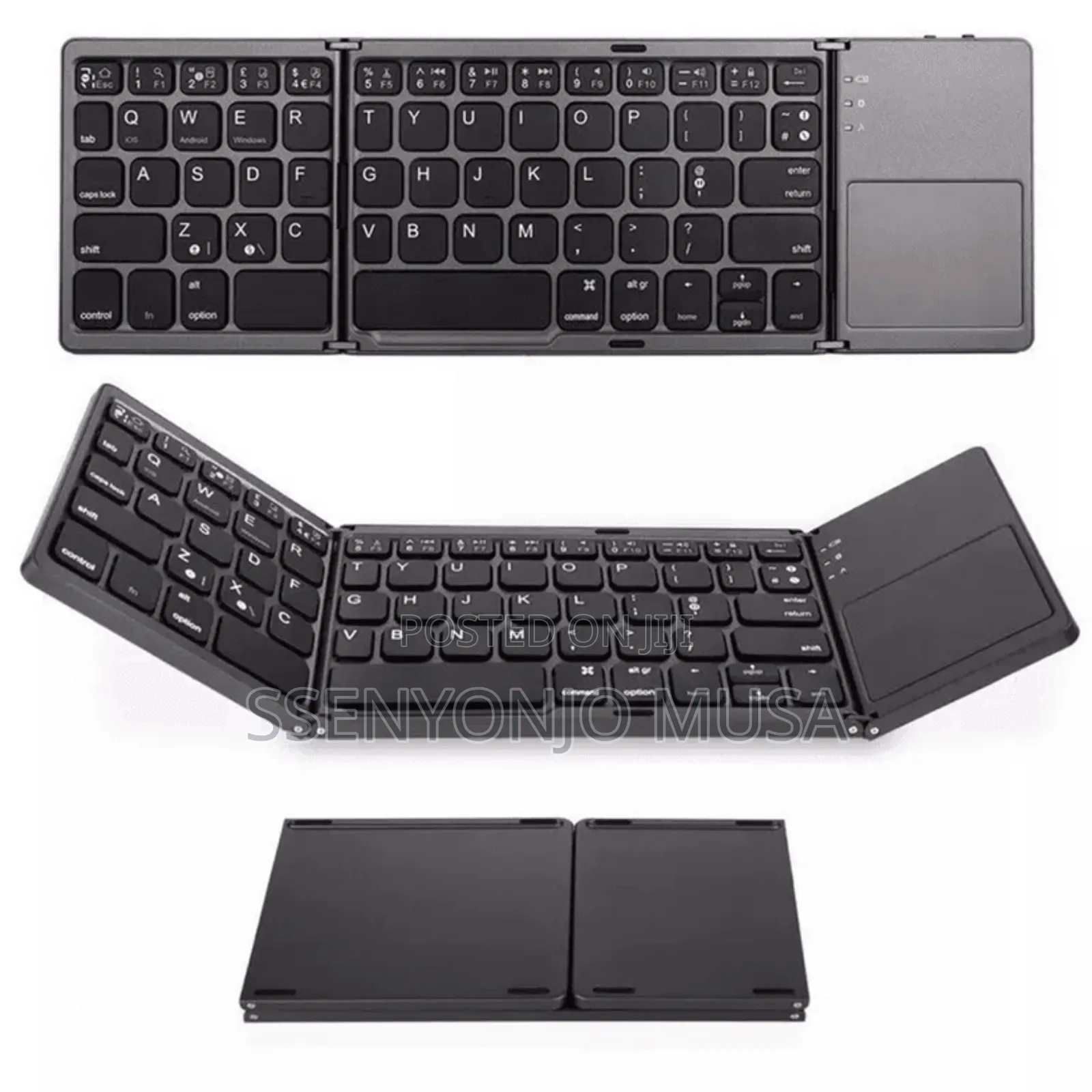 Portable Foldable Keyboard |Wireless/Bluetooth With Touchpad