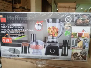 Hoffmans 5 in 1 Multifunction Food Processor Model HM-1265.