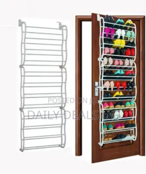 Foldable Over the Door Shoe Rack