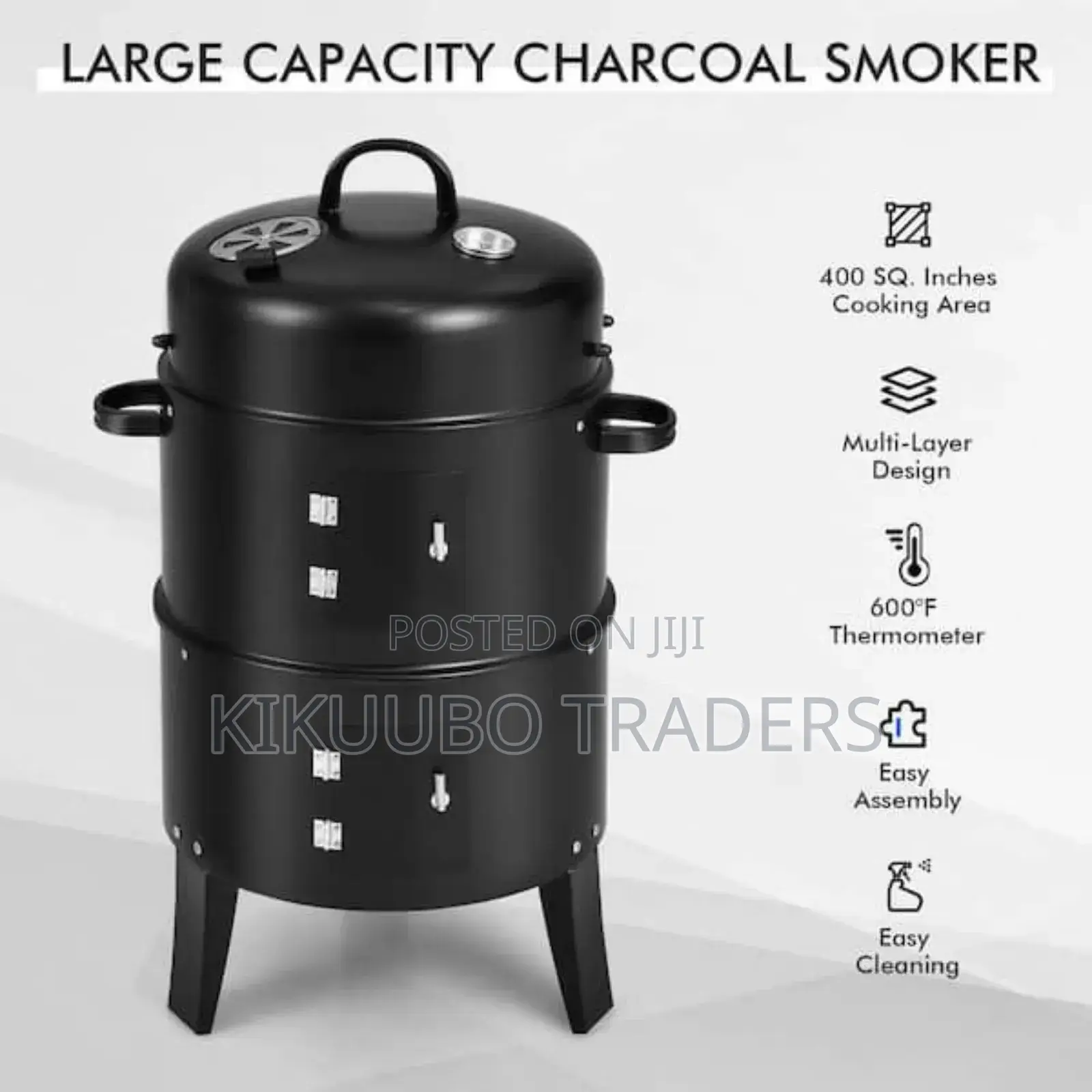 Round Charcoal BBQ Grill