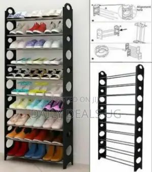 10 Layer Shoe Rack Organizer