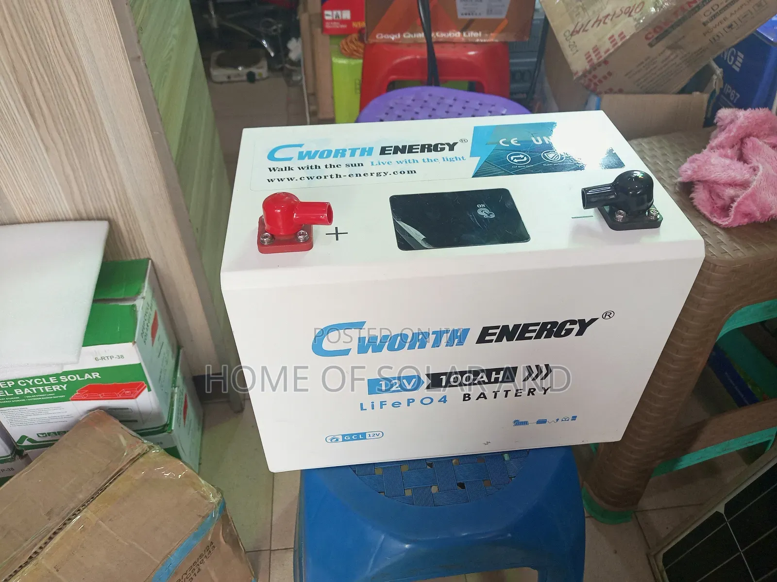Cworth Lithium 100AH