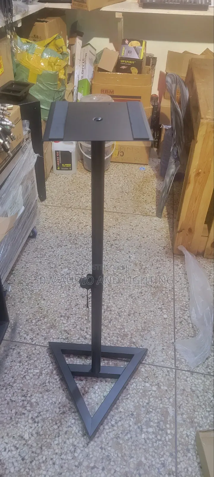 Adjustable Studio Monitor Stands – Pair