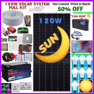 120W Solar System Full Set / Kema Solar