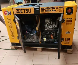 Silent Diesel Generator 20KVA Both Single and Three Phase