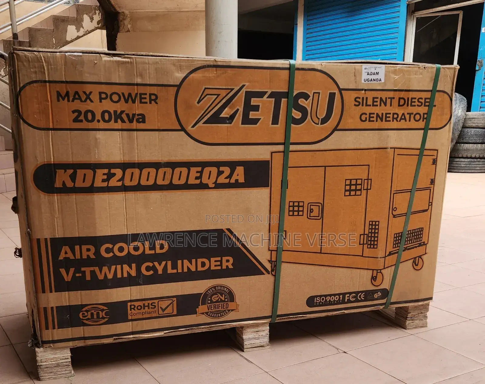 Silent Diesel Generator 20KVA Both Single and Three Phase