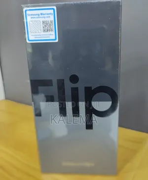 New Samsung Galaxy Z Flip 3 256 GB Black