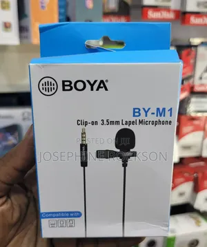 Boya Lapel Mini Wired Microphone