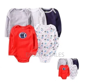 5 Pack Baby Boy Long Sleeve